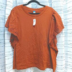 old navy Eyelet Blouse 4XL